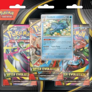 Pokémon: Mega Evolution 3-Pack Blister - Golduck